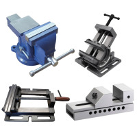 Тиски слюсарні поворотні L губок 125 мм SPARTA