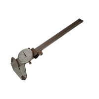 Штангенциркуль ШЦК-I 150 (0-150) 0.02 з круговою шкалою MT-3005 INTERTOOL