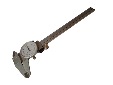 Штангенциркуль ШЦК-I 150 (0-150) 0.02 з круговою шкалою MT-3005 INTERTOOL