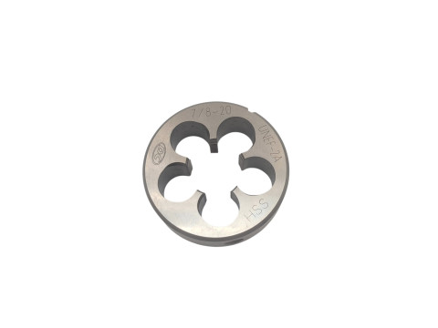 Плашка UNEF 7/8" 20 нитей Р6М5 (HSS) N5120 104286 DC Swiss