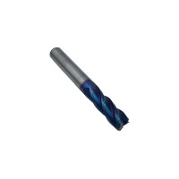Фреза концевая ц/х монолитная т/с ф14 мм z=4 100/40 с покрытием nACo-blue OTTIMO